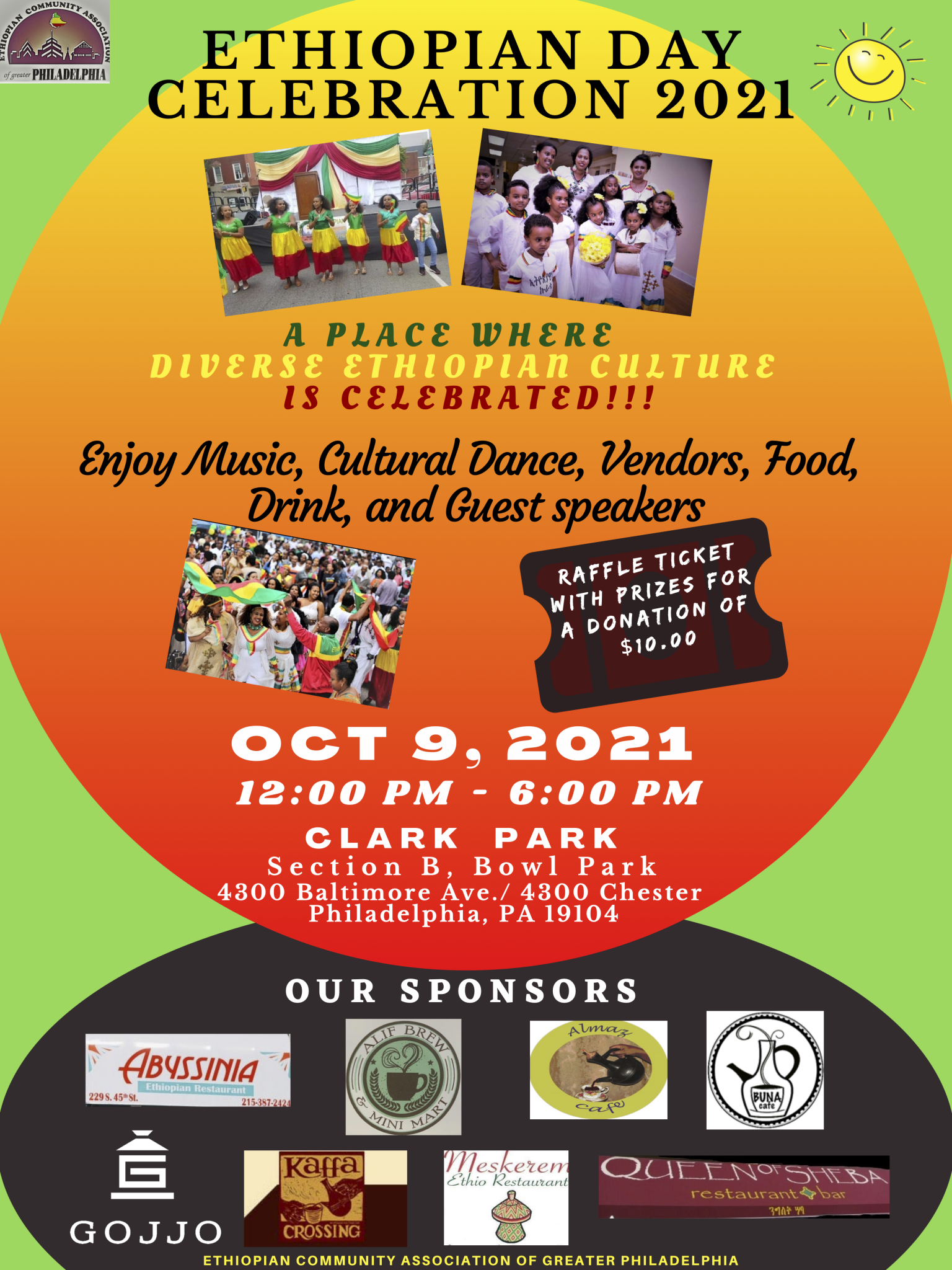ETHIOPIAN DAY CELEBRATION 2021 Oct 9 2021 Ethiopian Community